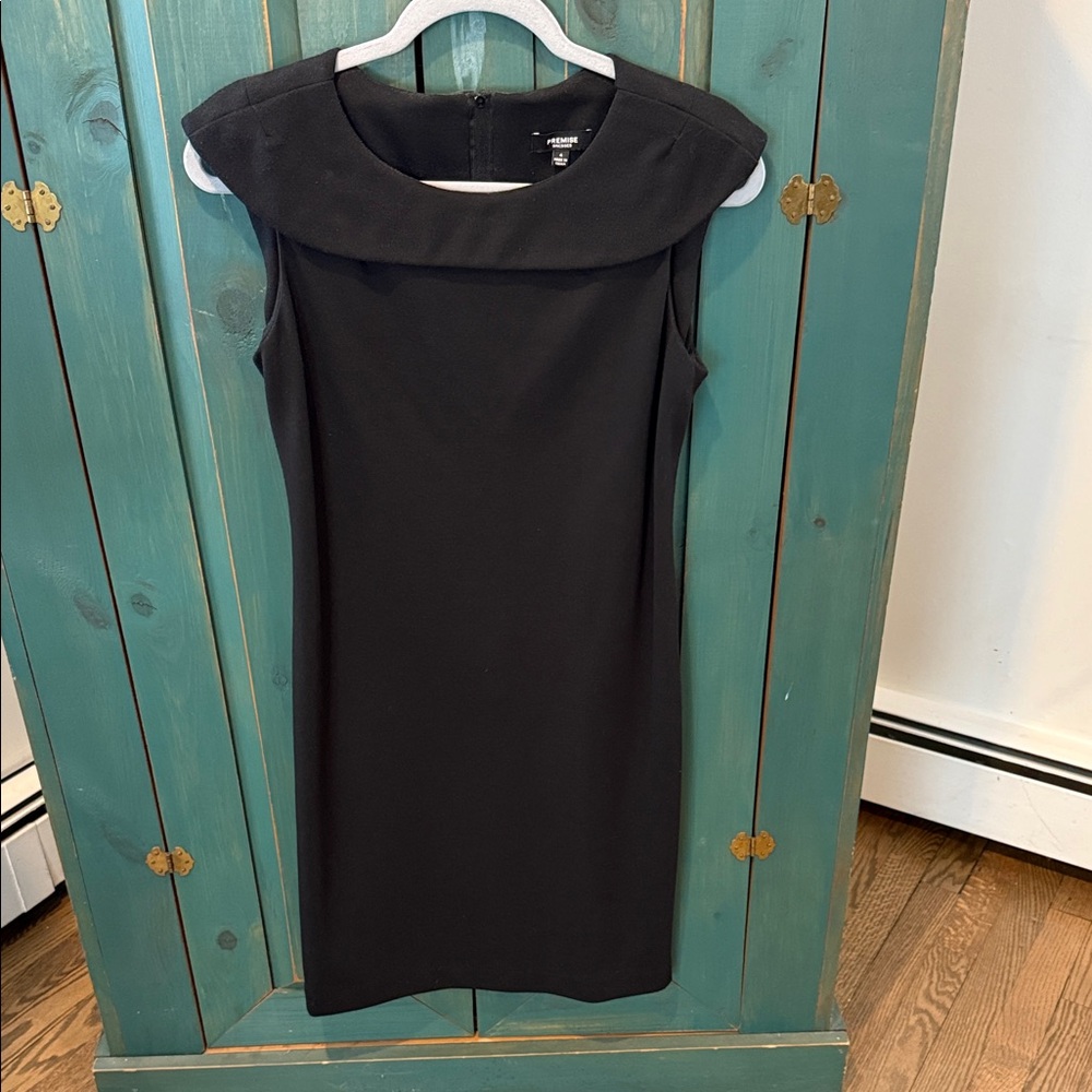 Premise Black Midi Dress